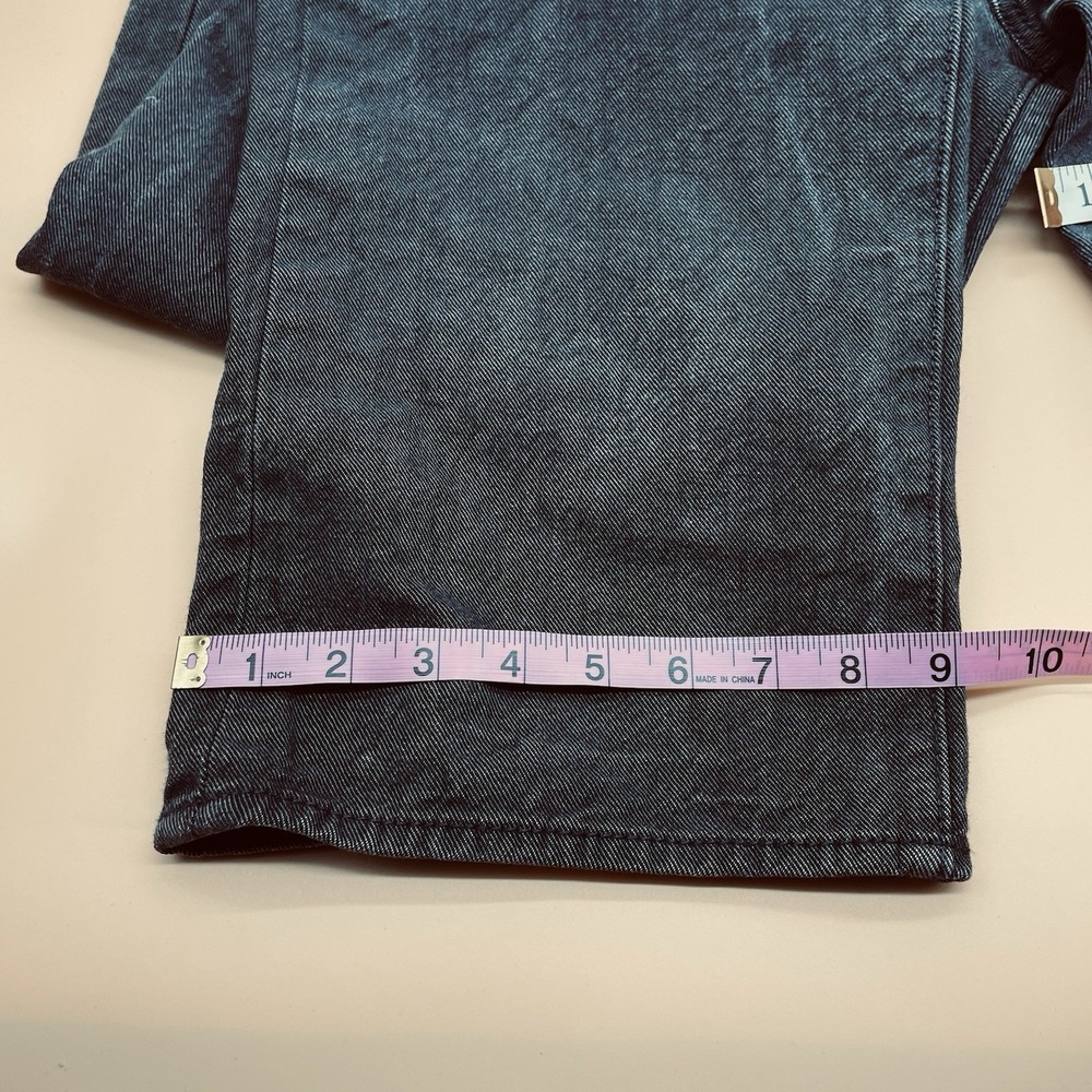 Levis 501 Jeans Size 40x30 (38 X 29) Gray Button Fly Straight Denim Pants - Picture 8 of 10